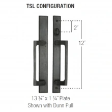 Ashley Norton - TSL - TSL Configuration Sliding Door Handleset