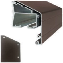 Cavilock<br />TSWMBA-12 - Cavity Sliders CS WallMount Track Kit, Bronze Anodized 12ft