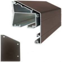 Cavilock<br />TSWMBA-8 - Cavity Sliders CS WallMount Track Kit, Bronze Anodized 8ft