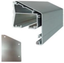 Cavilock<br />TSWMNA-12 - Cavity Sliders CS WallMount Track Kit, Natural (Clear) Andonized 12ft
