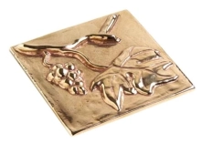 Rocky Mountain Hardware - TT204 - Rocky Mountain Grape Tile 6" x 6" Rocky Mountain Hardware - TT204 - Rocky Mountain Grape Tile 6" x 6"