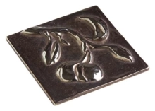 Rocky Mountain Hardware - TT205 - Rocky Mountain Plum Tile 6" x 6"