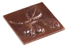 Rocky Mountain Hardware - TT206 - Rocky Mountain Cherry Tile 6" x 6"