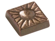 Rocky Mountain Hardware - TT247 - Rocky Mountain Sunburst Tile 1" x 1" Rocky Mountain Hardware - TT247 - Rocky Mountain Sunburst Tile 1" x 1"