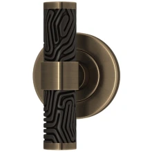 Turnstyle Designs<br />B8263 - Stepped Amalfine, Door T Bar, Labyrinth, Oval Rose