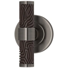 Turnstyle Designs<br />B8261 - Stepped Amalfine, Door T Bar, Labyrinth, 52mm Square Rose