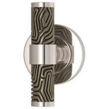 Turnstyle Designs<br />B8268 - Stepped Amalfine, Door T Bar, Labyrinth, Rectangle Rose