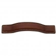 Turnstyle Designs<br />AP1181 - Bow Leather, Cabinet Handle, Medium Plain