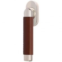 Turnstyle Designs - C2525/C2551 - Combination Leather, Tilt and Turn Window Handle, Oval Angle Stitch In
