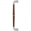 Turnstyle Designs<br />CF1607 - Combination Leather Goose Neck, Door Pull, Tube Split Stitch Out