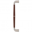 Turnstyle Designs<br />CF1608 - Combination Leather Goose Neck, Door Pull, Tube Split Stitch In