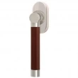 Turnstyle Designs<br />R1101/R2554 - Recess Leather, Tilt and Turn Window Handle, Barrel Stitch In