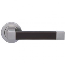 Turnstyle Designs - R1465 - Recess Leather, Door Lever, Square Stitch In
