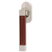 Turnstyle Designs - R2528/R2557 - Recess Leather, Tilt and Turn Window Handle, Square Stitch Out