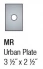 Urban Plate (3 1/2" x 2 1/2") (MR)