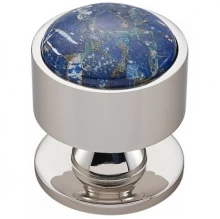 Vesta - V7550 - FireSky Mohave Lapis Knob 1-3/8" Vesta - V7550 - FireSky Mohave Lapis Knob 1-3/8"