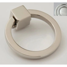 Water Street Brass - 15610-PC - 3" Hudson Ring Pull Polished Chrome Quick Ship Water Street Brass - 15610-PC - 3" Hudson Ring Pull Polished Chrome Quick Ship