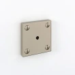 Water Street Brass <br />4415_S-PN - 1-3/4" Manor Surface Mount Back Plate Polished Nickel Quick Ship