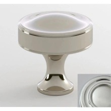 Water Street Brass  - 8561-PC - 1-1/4" Hudson Knob Polished Chrome Quick Ship