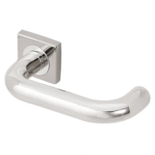 INOX Unison Hardware - XGS202 MC70 - Mortise Munich Lever with XGS Round Rose