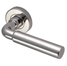 INOX Unison Hardware - XGT276 MC70 - Mortise Plaza Lever with XGT Round Rose
