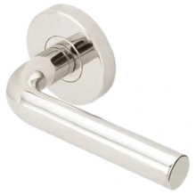 INOX Unison Hardware - XRA201 MC70 - Mortise Cologne Lever with XRA Round Rose INOX Unison Hardware - XRA201 MC70 - Mortise Cologne Lever with XRA Round Rose