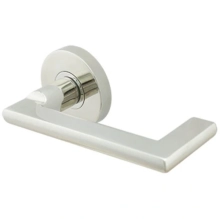 INOX Unison Hardware<br />XRA244 MC70 - Mortise Twilight Lever with XRA Round Rose