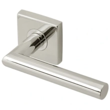 INOX Unison Hardware - XSE205 MC70 - Mortise Frankfurt Lever with XSE Square Rose