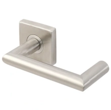 INOX Unison Hardware - XSE509 MC70 - Mortise Stuttgart Lever with XSE Square Rose